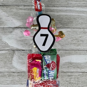 Bowling 10th Birthday, Bowling 11th Birthday, Bowling Birthday Party Favors, Bowling Favor Bag, Bowling Goodie Bag, Bowling Goody Bag