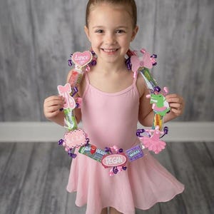 Ballet Recital Gift, Dance Recital Gift for Little Girl, Dance Recital Candy Bouquet, Senior Recital Flower Gift, Dance Teacher Gift image 1