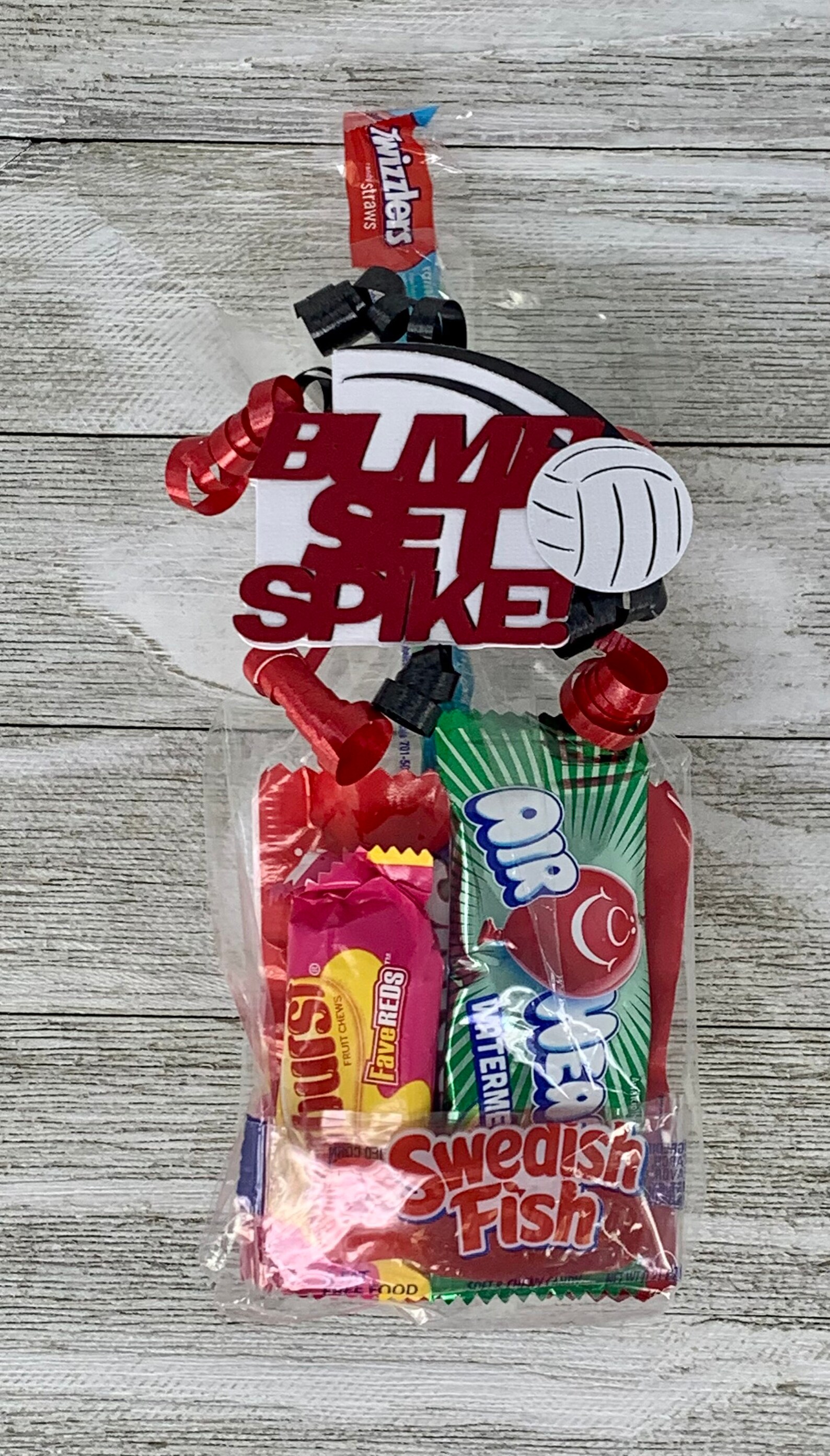 Volleyball Treat Bag Volleyball Team Gift Volleyball Squad Etsy