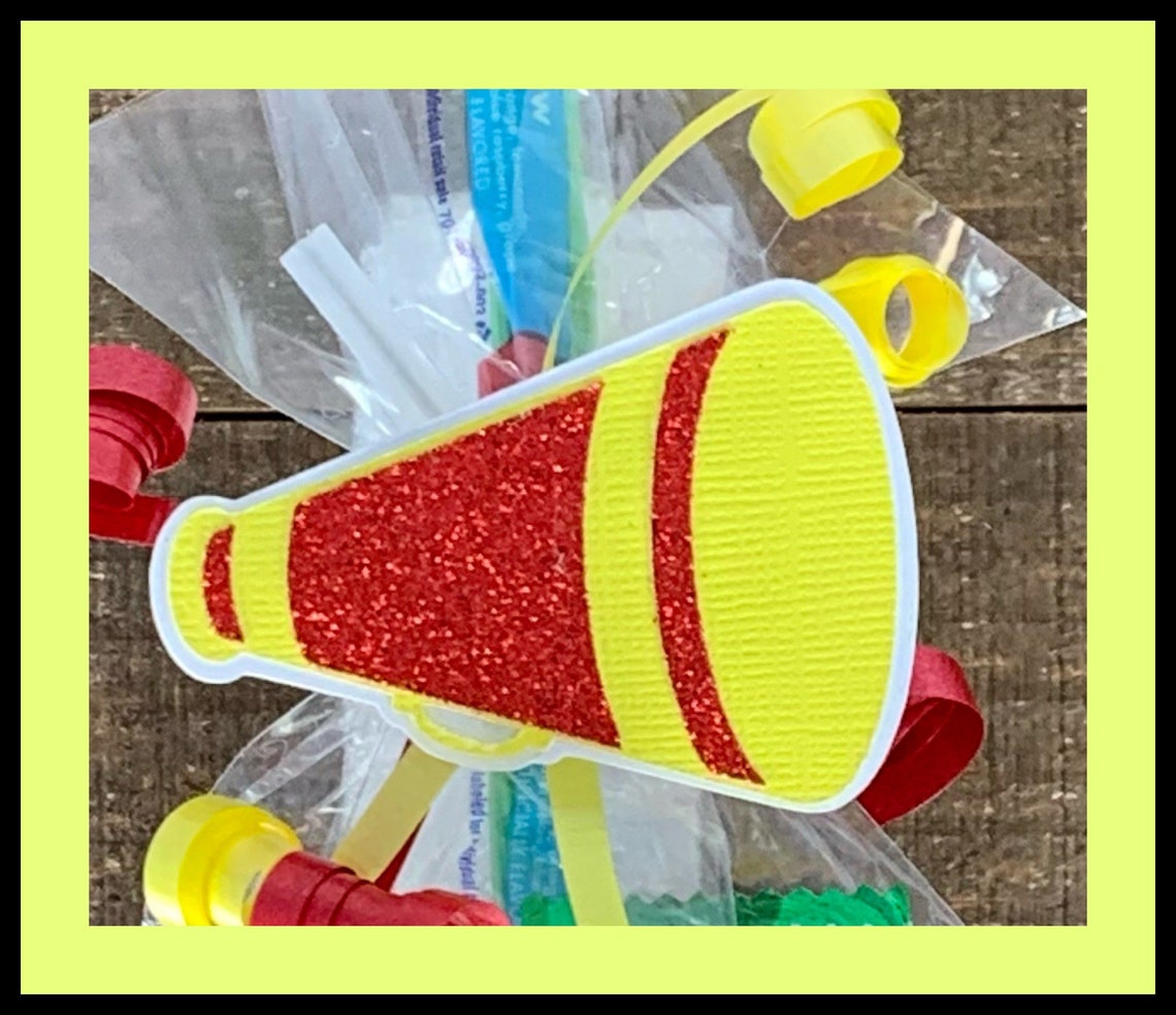 Cheerleader Megaphone Cheerleading Megaphone Cheer Megaphone Etsy