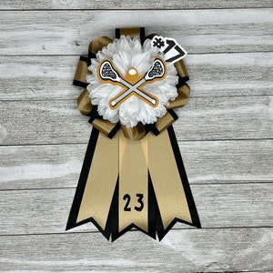 Lacrosse Senior Basket, Lacrosse Player Gift, Lacrosse Ribbon, Lacrosse Season, Lacrosse Senior Day Gift, Lacrosse Flowers, Lacrosse Team