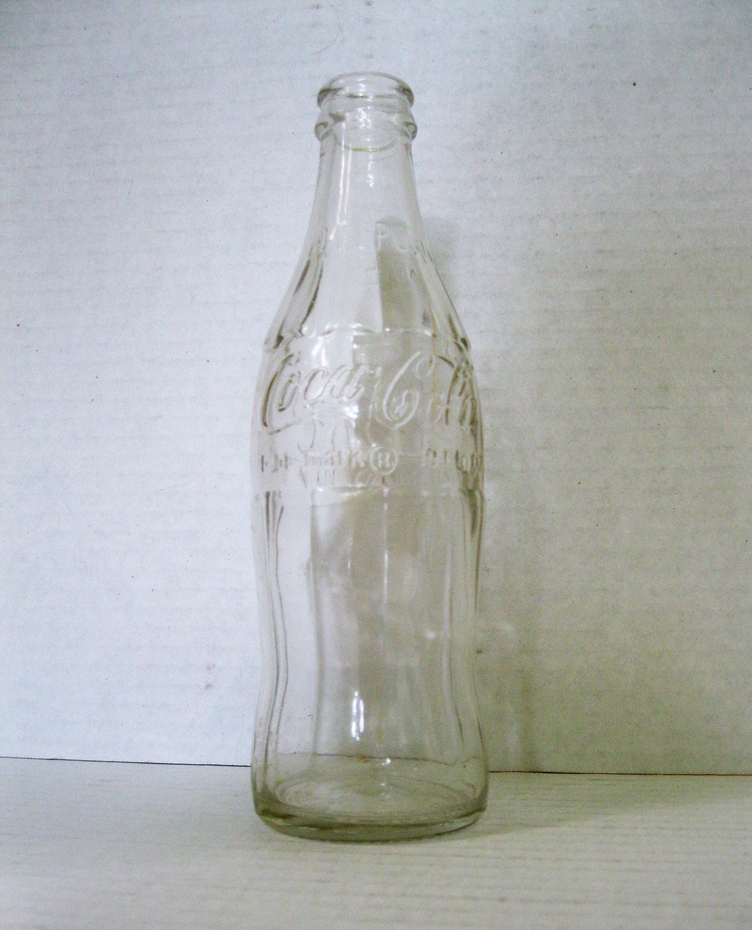 Vintage Clear Glass No Deposit No Return 10 Oz. CocaCola Etsy