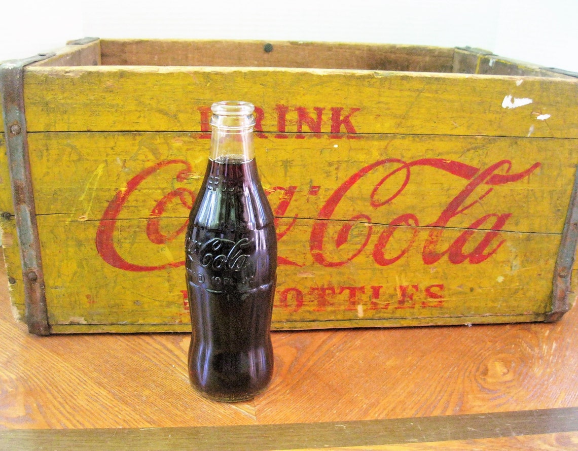 10 Oz Coke Bottle No Deposit No Return www.etsy.com