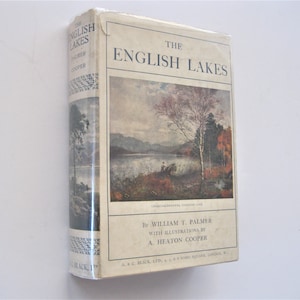 Black&#39;s Series of Colour Books, 3 Volumes, England, London, and The English Lakes, Antiques, Rare in Dust Jackets
