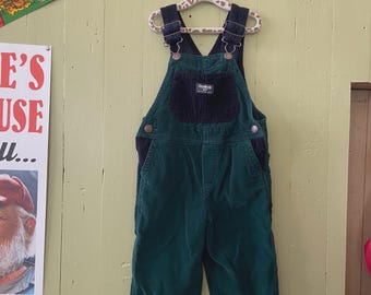Barney バーニー オーバーオール ロンT セット レトロ ビンテージ Vintage Barney (1993) Denim Overall/jumpsuit 3T - Etsy