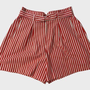 1980s Striped Shorts - Etsy