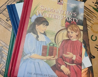American Girl Short Stories Samantha's Winter Party Hardback Book 1999 Pleasant Company