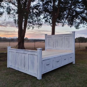 The Mims Farmhouse Storage Bed - King, Queen, Full, Twin