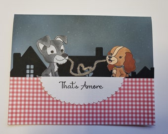 Lady and the Tramp Love Card