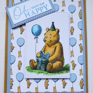 Winnie the Pooh Birthday Card