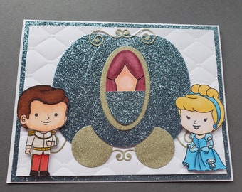 Cinderella and Prince Charming Card