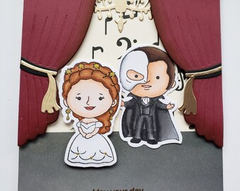 Phantom of the Opera Music Card