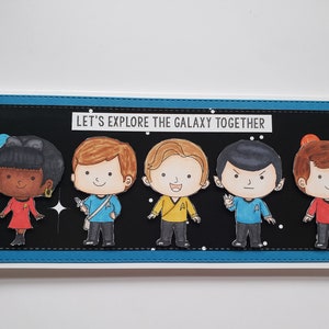 Star Trek Crew Slimline Card