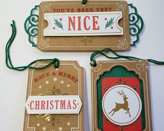 Set of 3 Christmas Gift Tags