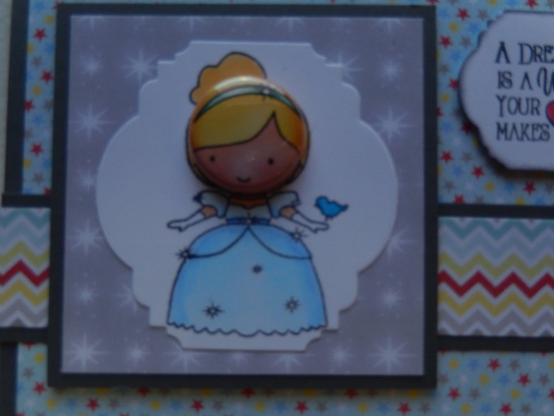 Cinderella A Dream is a Wish Birthday Card