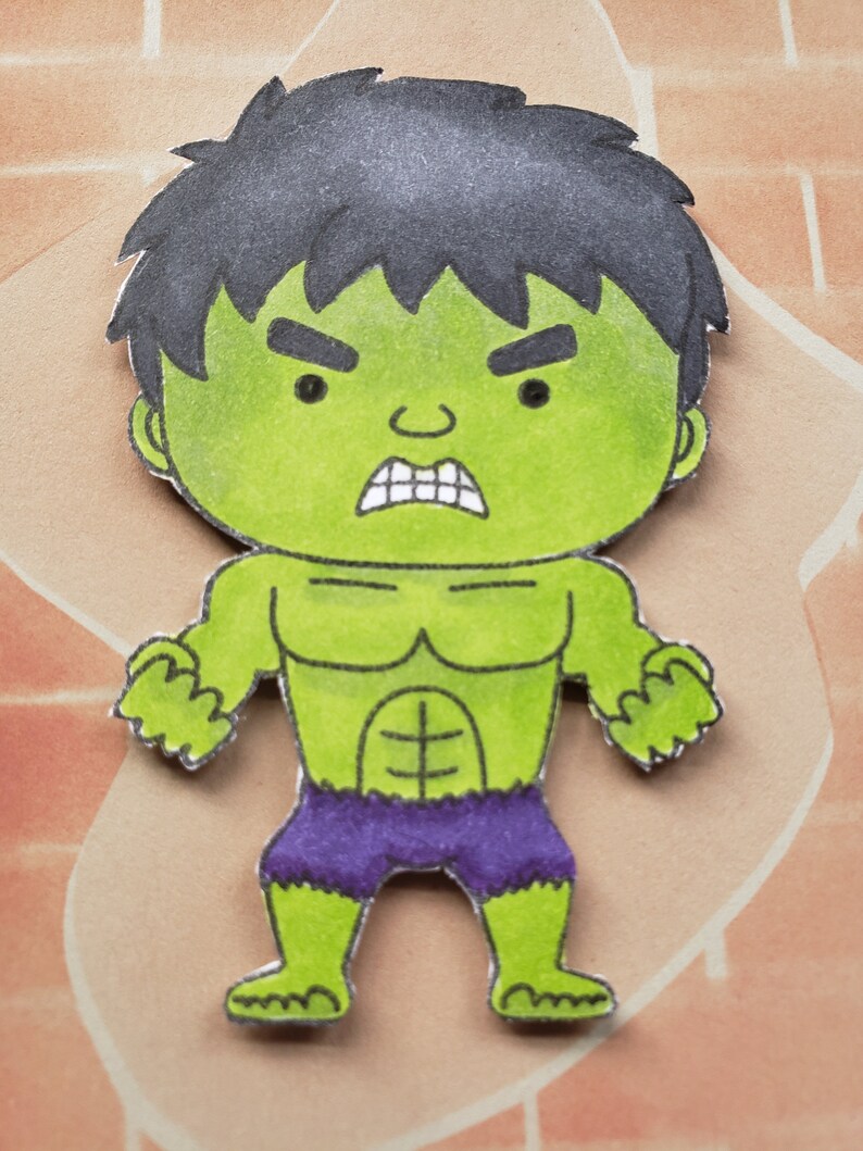 The Hulk Birthday Card - Etsy