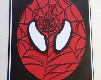 Spiderman Superhero Card