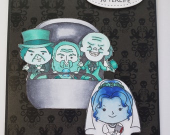 Disney Haunted Mansion Happily Ever After Card