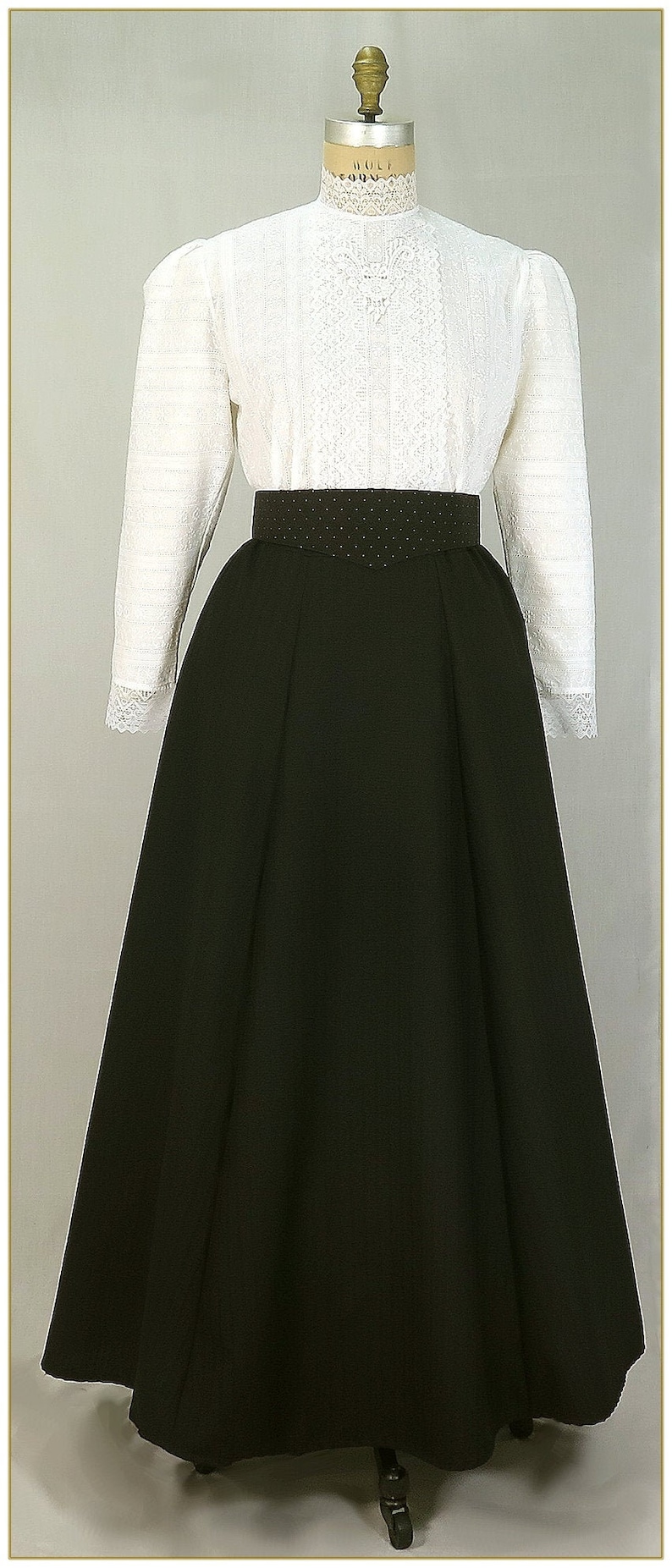 victorian maxi skirt