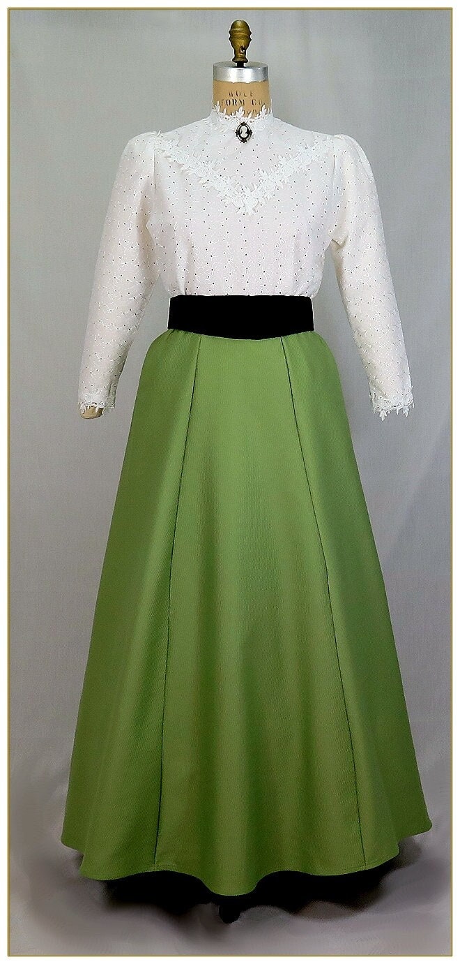Jupe longue 1900 Etsy France