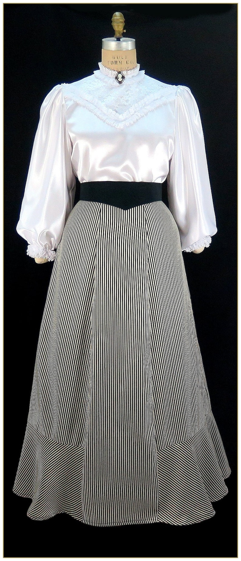 Victorian Skirts Bustle, Walking, Edwardian Skirts