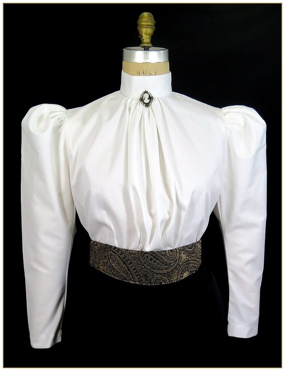 Classic LegOMutton Sleeve Victorian Blouse Etsy