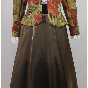 Victorian Leaf Jacquard Jacket - Etsy