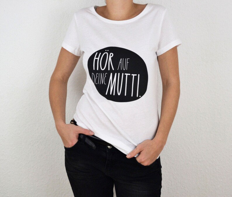 mutti. shirt weiß Bild 1