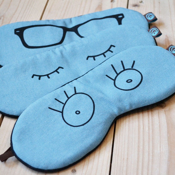 Lunettes turquoise.