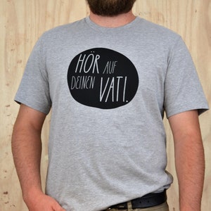 vati. shirt grau unisex Bild 1