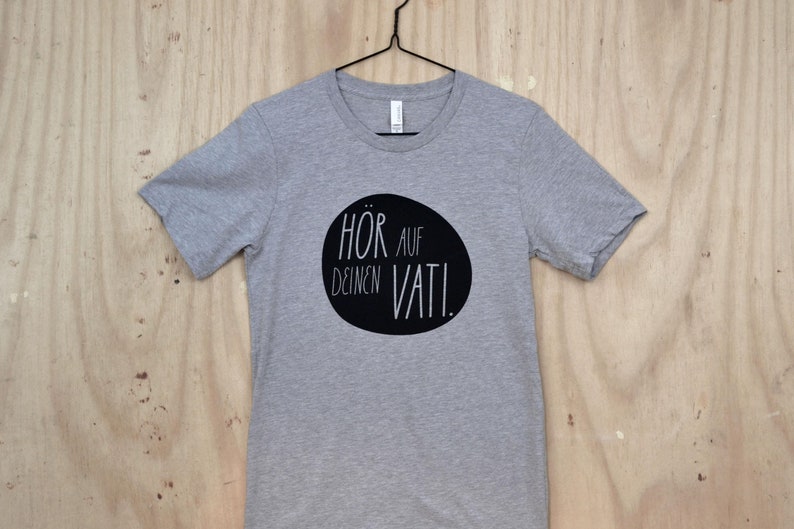 vati. shirt grau unisex Bild 2