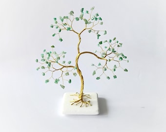 Emerald tree of life, 20th Anniversary Gift for Parents, Emerald anniversary gift