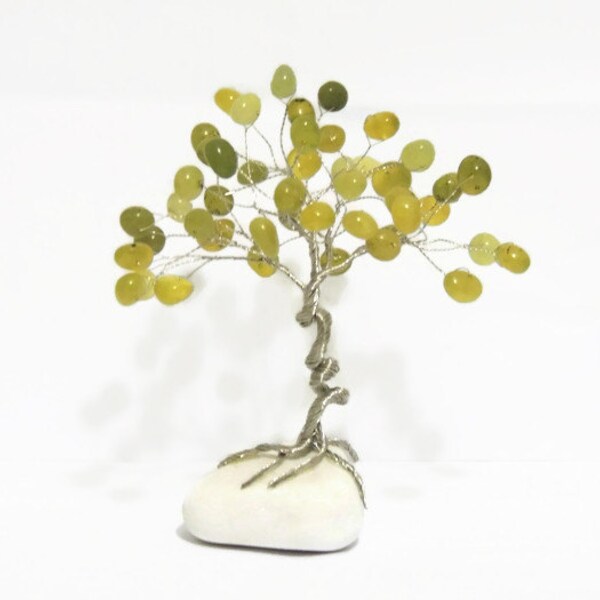November Birthstone tree, Wire tree, Unique teen gift, gem tree, wire sculpture, grandparents gift, family tree, tree of life