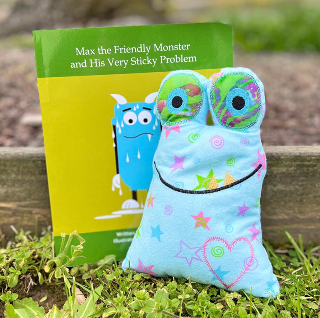 Friendly Monster Weighted Toy Set Etsy