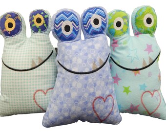 Friendly Monster Weighted Stuffed Toy