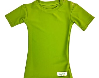 Baby Plain and Simple Sensory Compression Short Sleeve Shirt