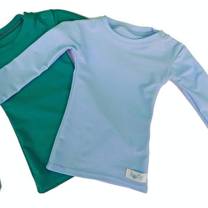 Baby Long Sleeve Plain and Simple Kozie Compression Shirt