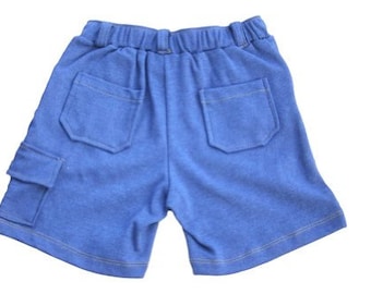 Kid’s Unisex Elastic Waist Band Shorts Adaptive for Special Needs