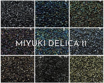 DELICA 11 MIYUKI 1200PCS ##01-11 (Tube 7.2 GRAMM)