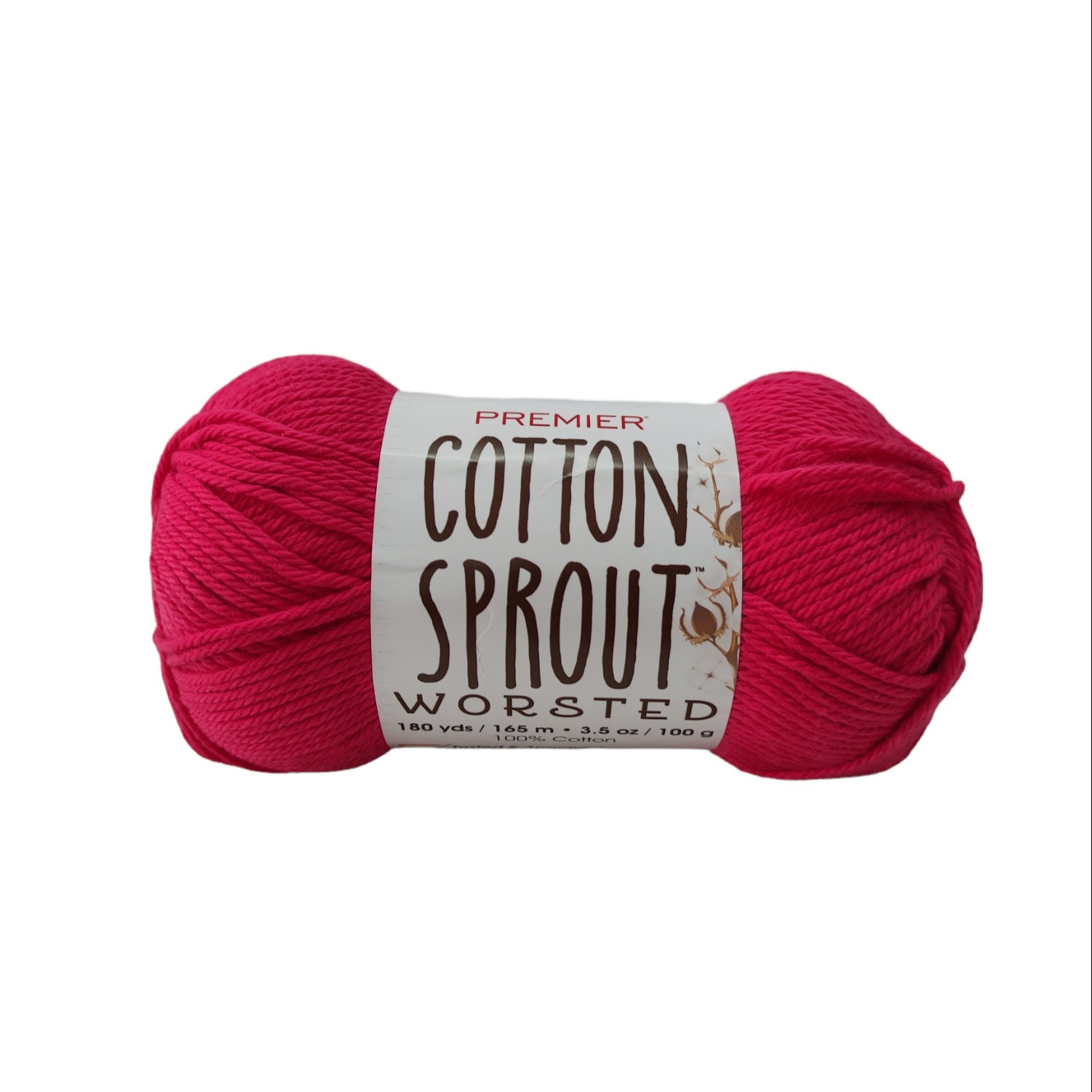 4 Ply Milk Cotton Yarn for Crochet and Amigurumi, Small Ball of 23