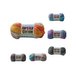 Hilo de algodón Premier HIPSTER de 3,5 oz y 229 yardas Elige el color