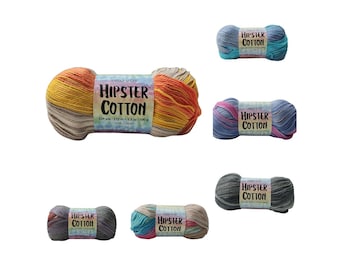 Premier HIPSTER COTTON Yarn 3.5oz 229 yds Choose color