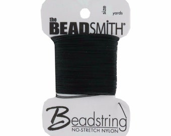 No-Stretch Nylon Beading Thread String Cord BEADSTRING SIZE 2-4-6-8