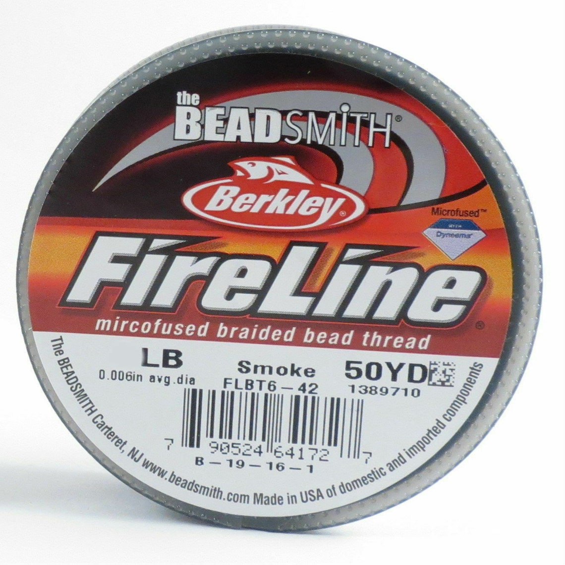 4 lb FIRELINE Smoke Beading Thread 50 yards Etsy