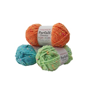 Premier PARFAIT CHUNKY Pom Pom Yarn 3.5oz 109 yds Choose color