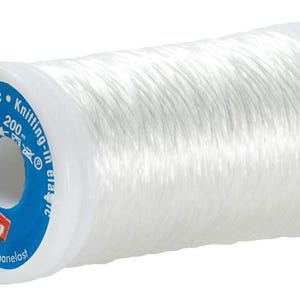 PRYM 977770 Knitting-in Elastic Length 200m Transparent
