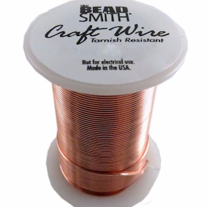 Bead Smith Craft Wire Non Tarnish Copper