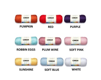 Caron SIMPLY SOFT Yarn Choose Color 