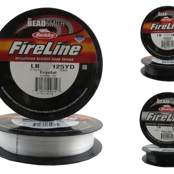 125 Yards FIRELINE Beading Thread 4-6-8-10 LB