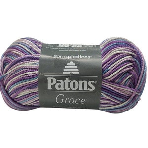 Patons Grace Yarn 1.75oz 136yds Choose Color - Etsy
